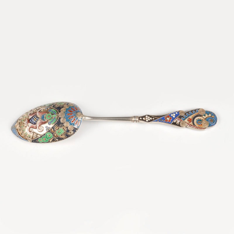 Feodor Ruckert Shaded Enamel Spoon - Image 2