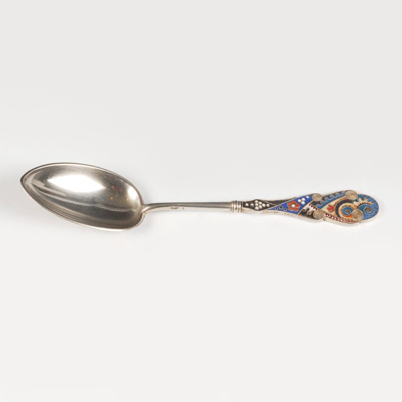 Feodor Ruckert Shaded Enamel Spoon - Image 3