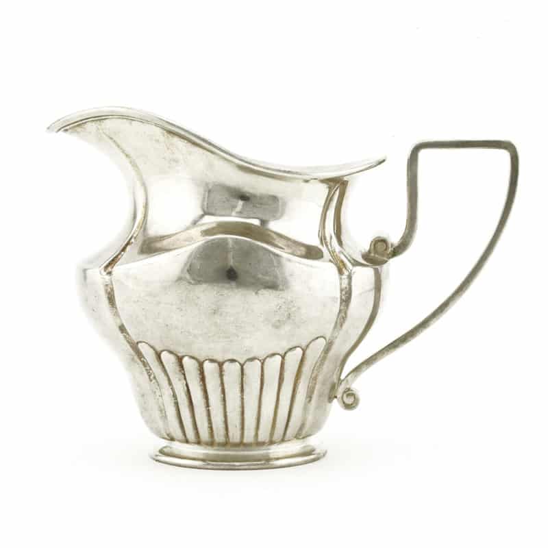Fabergé silver teapot & milk jug - Image 8