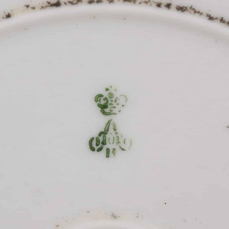 Russian Imperial Porcelain Factory plate from the service for the Imperial Yacht Derzhava - Image 3