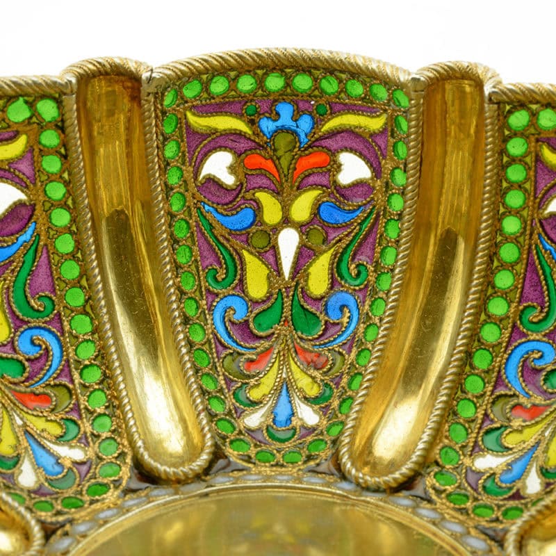 Ivan Khlebnikov Plique-a-jour Enamel Bowl - Image 3