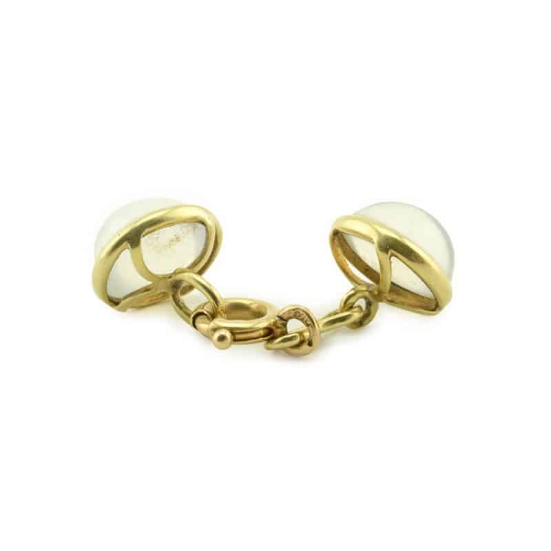 Russian Grand Duke Peter Nikolaevich Cufflinks - Moonstones - Image 3