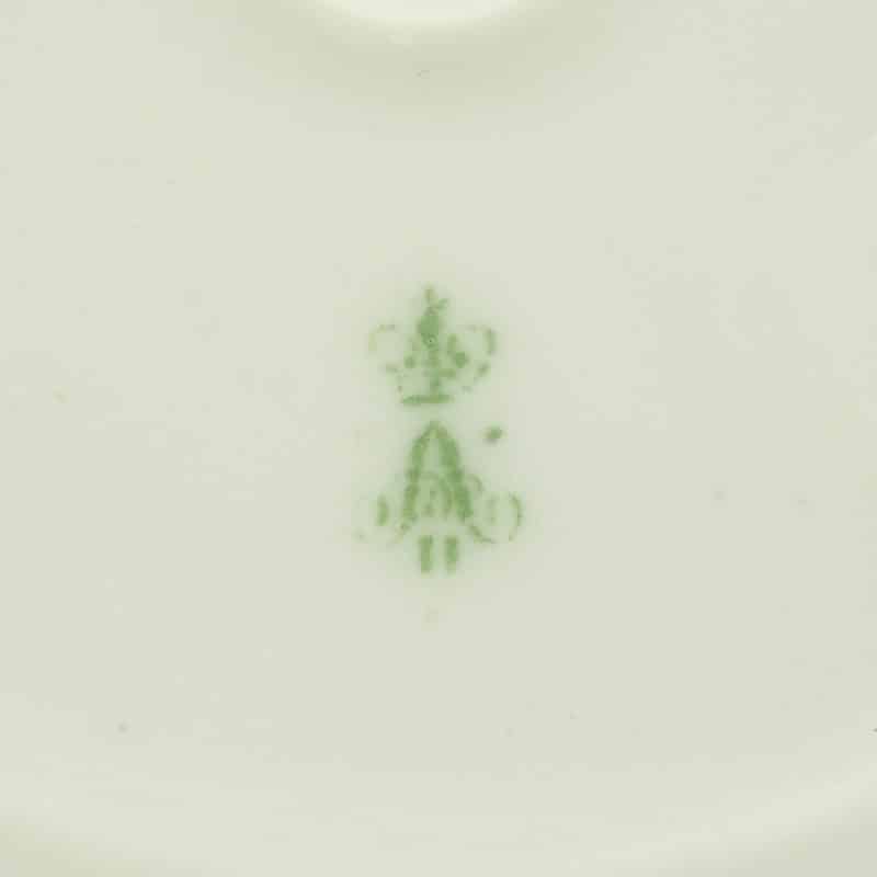 Russian Porcelain Plate from an Everyday Service for Grand Duke Alexander Alexandrovich - Image 4