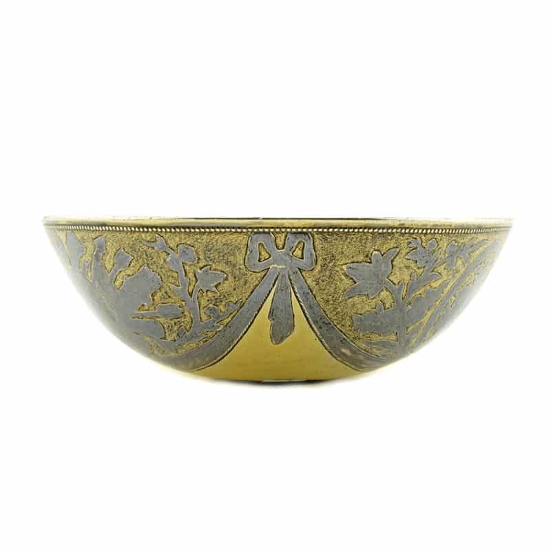 A Russian 18th Century Silver Gilt and Niello Drinking Bowl - Image 7